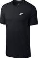 NIKE Herren T-Shirt M NSW CLUB TEE S in Schwarz