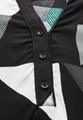Bedruckte Bluse M - Black