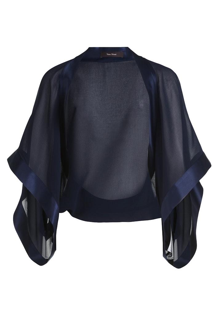 Chiffonstola Blau M