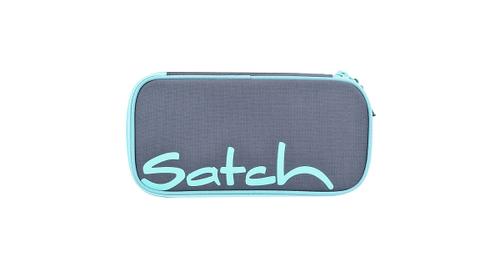 Satch Schlamperbox Grau|Tuerkis