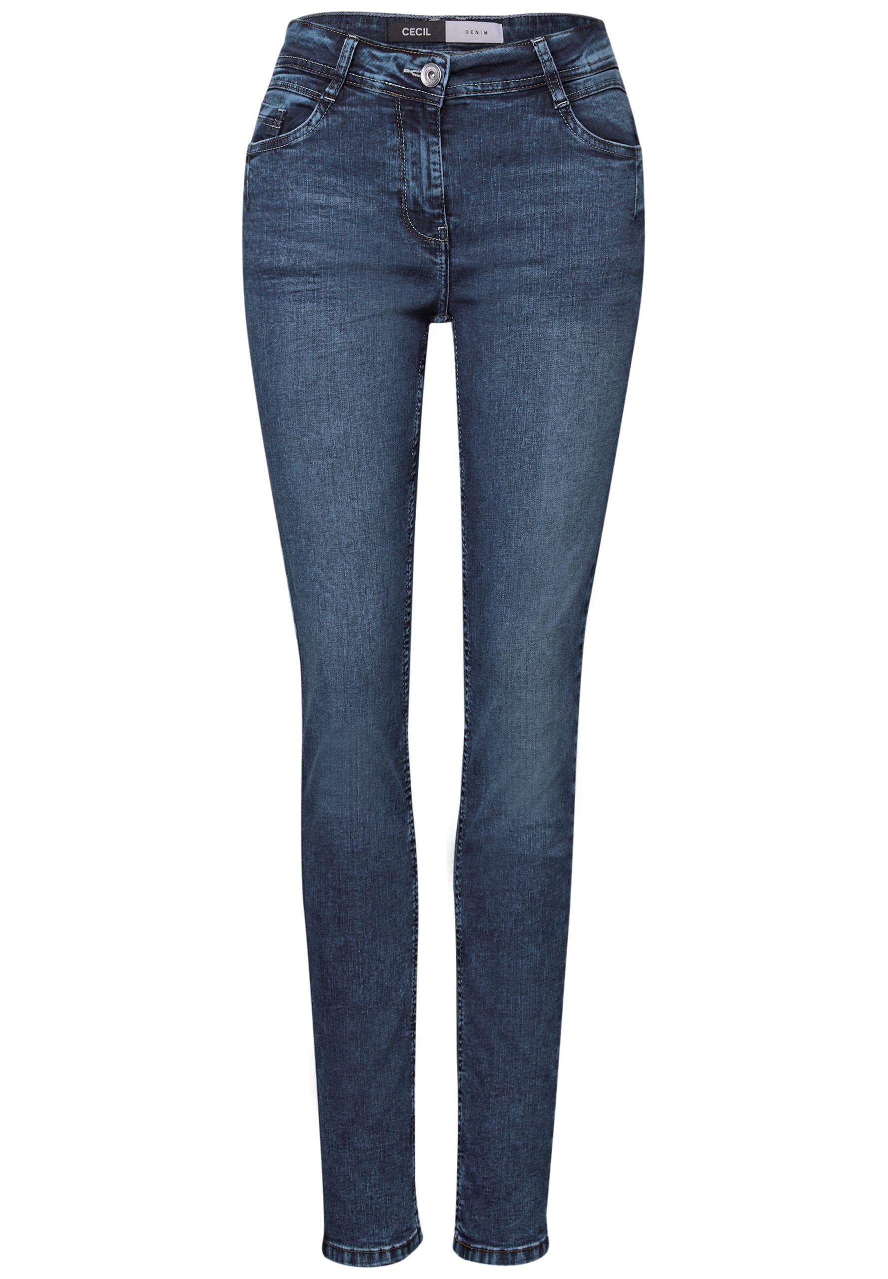 Jeans im Casual Fit 27/30 - Mid Blue Wash