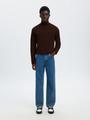 SLHTRAY LS KNIT MERINO ROLL NECK NOOS XL Normal geschnitten - Demitasse