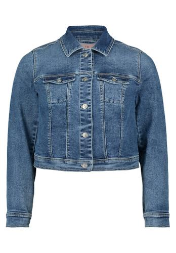 Jeansjacke Blau 36