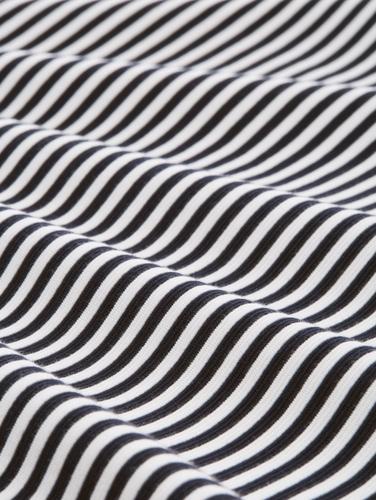 Plus Size - Langarmshirt mit Knopf-Details 54 Loose Fit - Offwhite Navy Regular Stripe