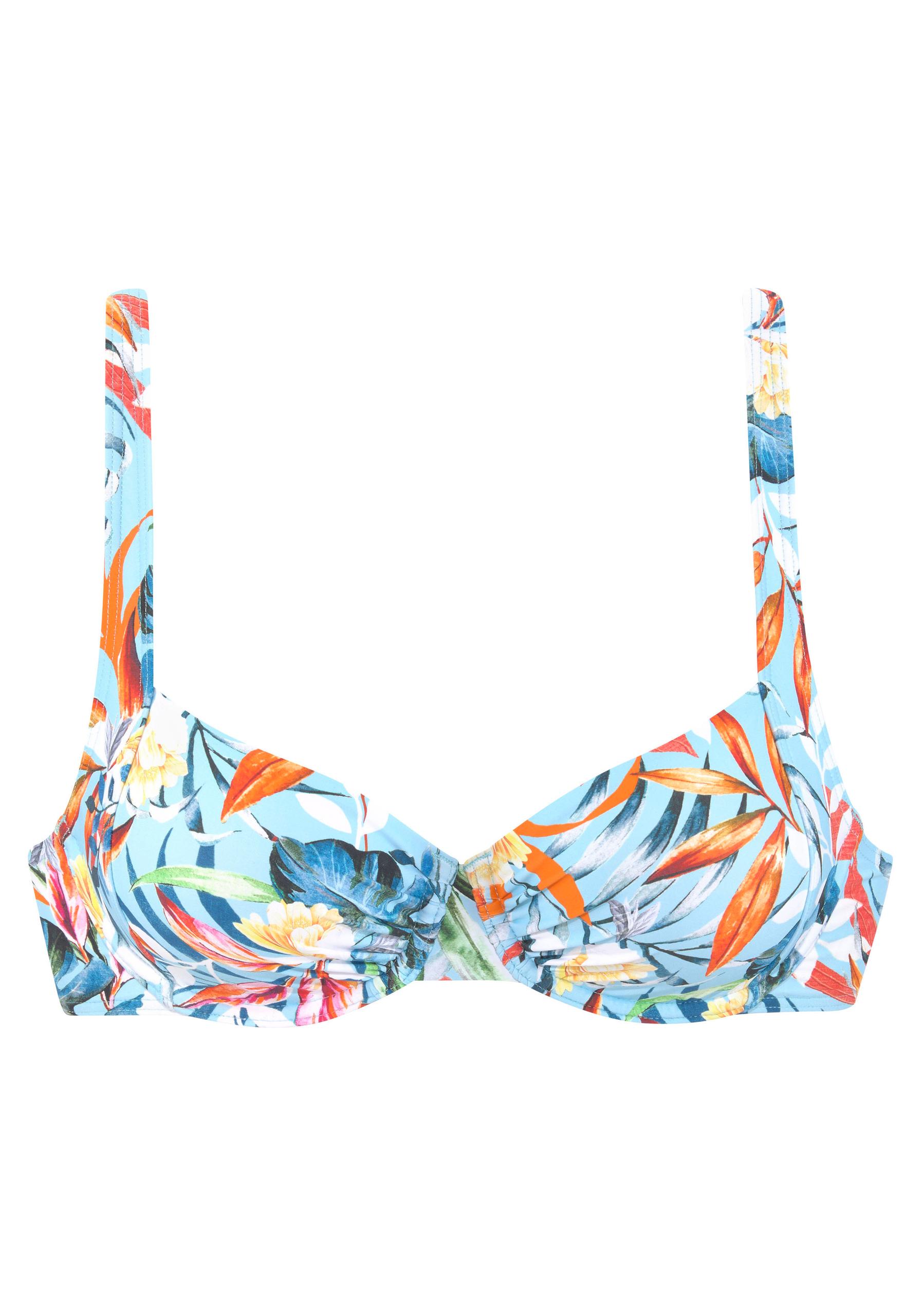 venice beach lm exkl. sport Bügel-Top 42F - Lt.blue Prin