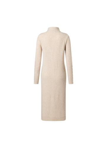 Kleid Beige 44