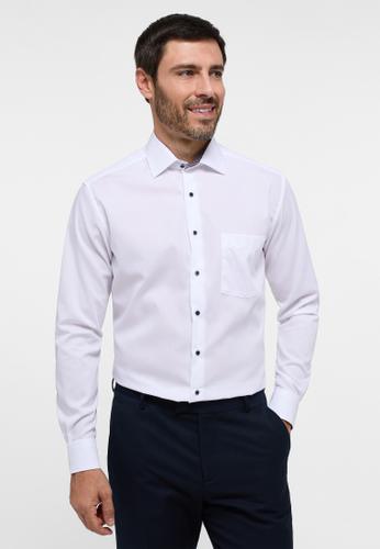 Original Shirt Popeline Langarm 39/Langarm - 65cm MODERN FIT - Weiß