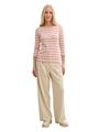 Langarmshirt mit Streifenmuster XL Regular Fit - Multicolor Regular Stripe