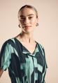 Bedrucktes Midi-Kleid 34 - Hunter Green