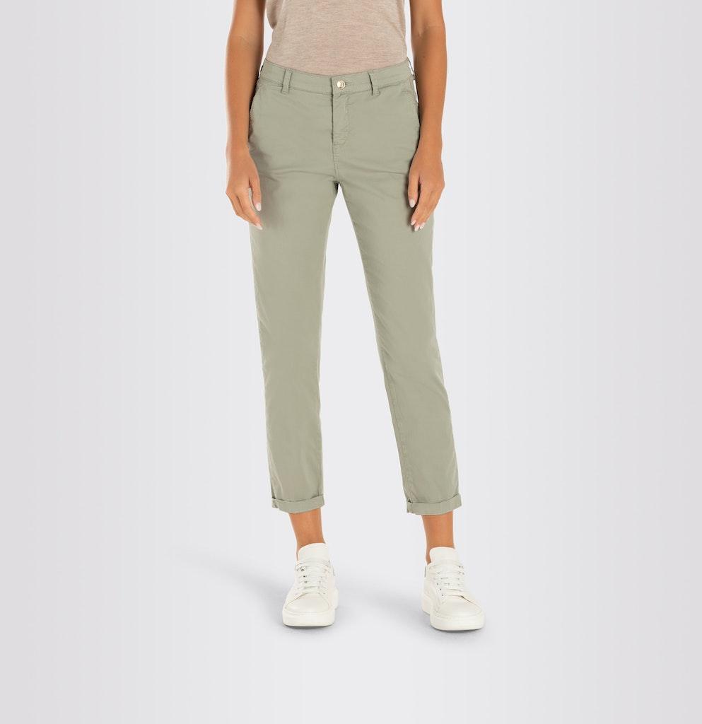 MAC JEANS - CHINO, Authentic stretch gabardine Grün 36/OL