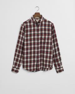 Regular Fit Windblown Flannel Hemd mit Karomuster XXL - Modern Rust