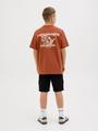 JORPAROS ELEMENT BACK TEE SS CREW JNR 152 Locker geschnitten - Arabian Spice