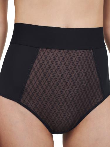 Smooth Lines Taillenslip 38 - Black/beige