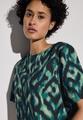 Bluse mit Print 36 - Hunter Green