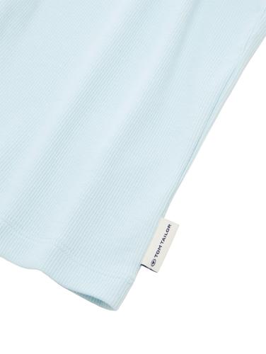 Basic Ripp Top 152 Slim Fit - Minty Blue