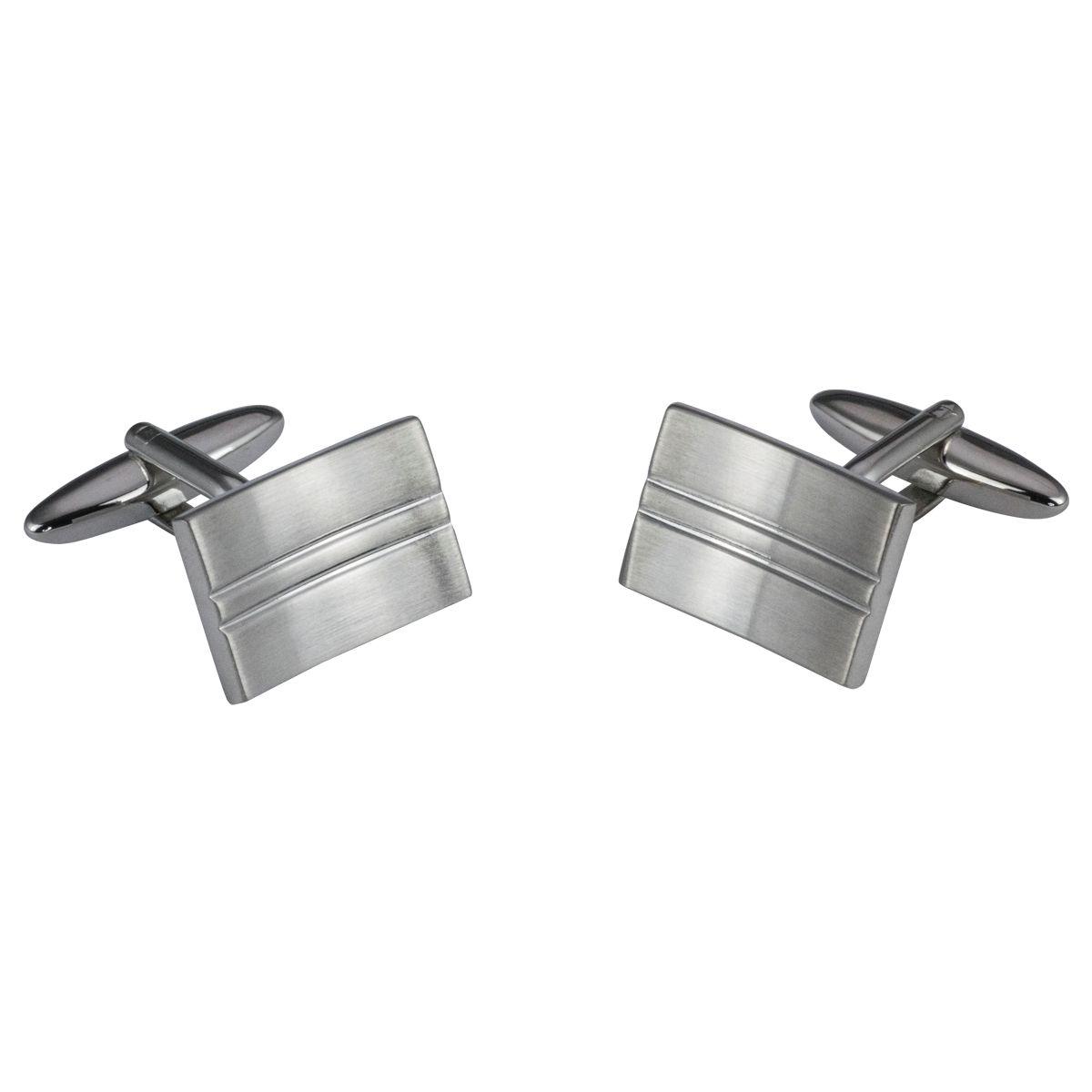 Manschettenknöpfe rh one size - Silber