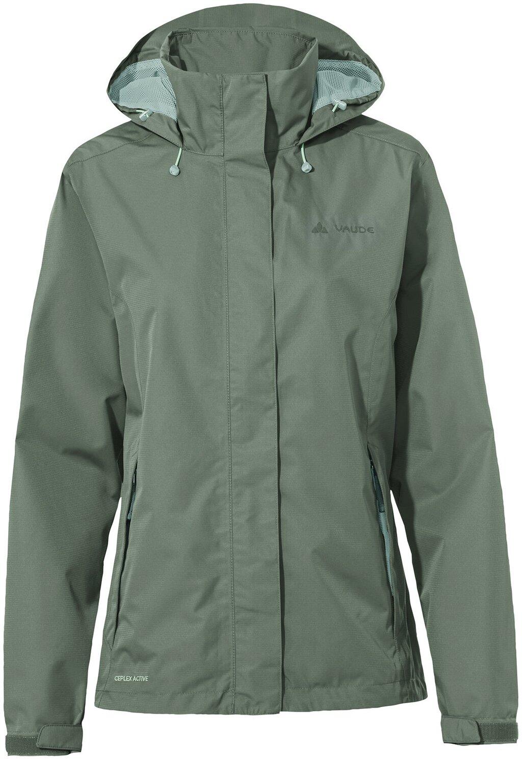 Damen Funktionsjacke VAUDE Damen Kapuzen Jacke Escape Light 38 in Grün