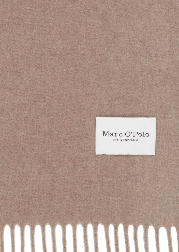 Schal mit Fransen OSO - Shaded Brown Melange