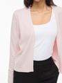 VIRIL SHORT L/S KNIT CARDIGAN-NOOS S Normal geschnitten - Cherry Blossom