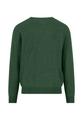 O-Neck, Merino Cashmere XL Casual Fit - Dark Leaf