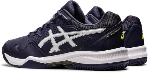 ASICS Herren Tennisoutdoorschuhe GEL-DEDICATE 7 CLAY 42 ½ in Grau