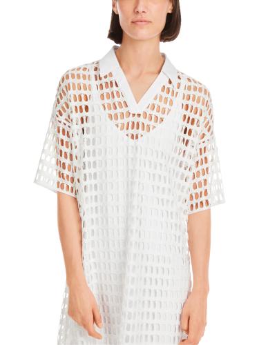 Luftiges Netzkleid 38 - White