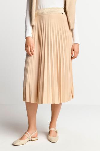 midi plissee skirt Beige 40