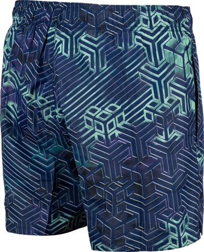 ARENA Herren Badeshorts MEN'S BEACH SHORT ALLOVER M in Bunt