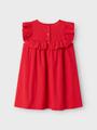 NMFFALINNEN CAPSL DRESS 92 Normal geschnitten - Chinese Red