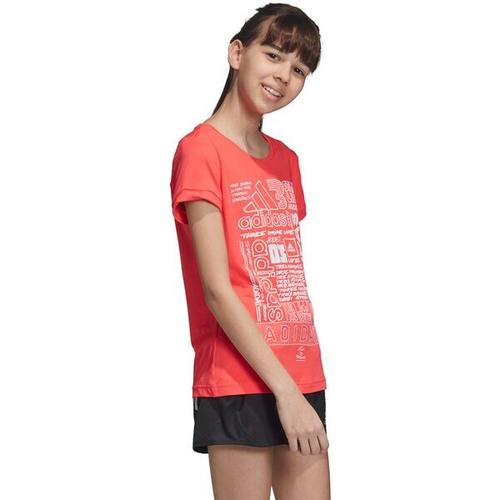 ADIDAS Kinder T-Shirt Iconic 170 in Rot
