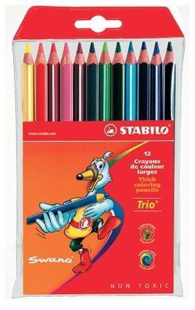 StabiloTrio Farbstifte dick 12