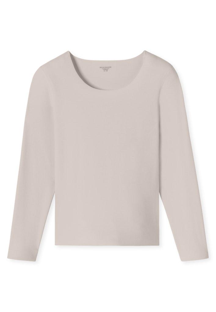 Langarmshirt Beige 42