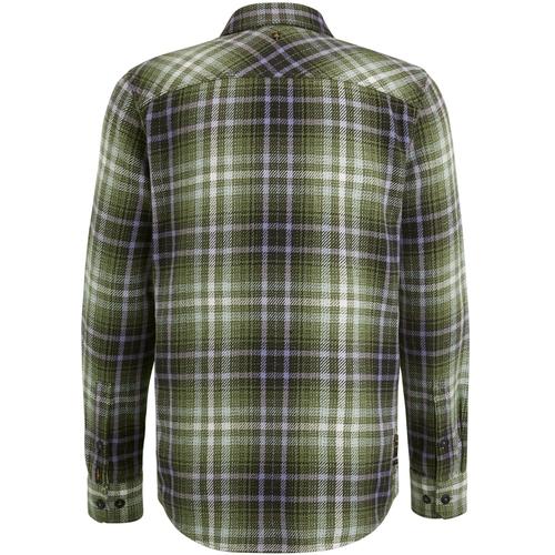 Long Sleeve Shirt Heavy Twill Check M Relaxed Fit - Rosin