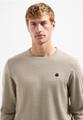 Pullover Crewneck 2 Coloured Melange XL Regular Fit - Sand