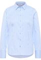 Bluse Satingewebe Langarm 48/Langarm REGULAR FIT - Hellblau