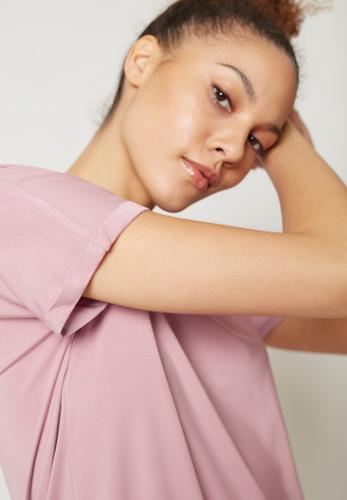 Skiny Damen Shirt kurzarm Night In Mix & Match Rosa 40