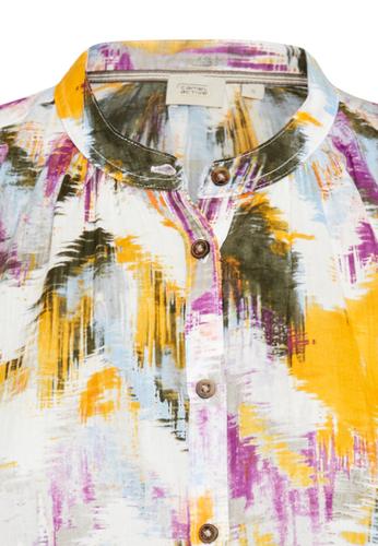Bluse mit Allover-Print S Relaxed Fit - Aop