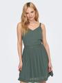 ONLKARMEN ANNE LIFE S/L DRESS WVN NOOS 34 Normal geschnitten - Balsam Green