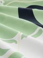 Plus Size - T-Shirt im Material-Mix 54 Regular Fit - True Green