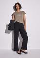 Shirt mit Wording Braun 40