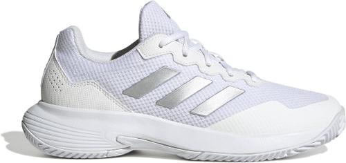 ADIDAS Damen Tennisoutdoorschuhe GameCourt 2 W 40 ⅔ in Silber