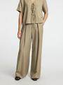 SLFNATUK MW WIDE PANT B 38 Weiter Beinschnitt - Vetiver