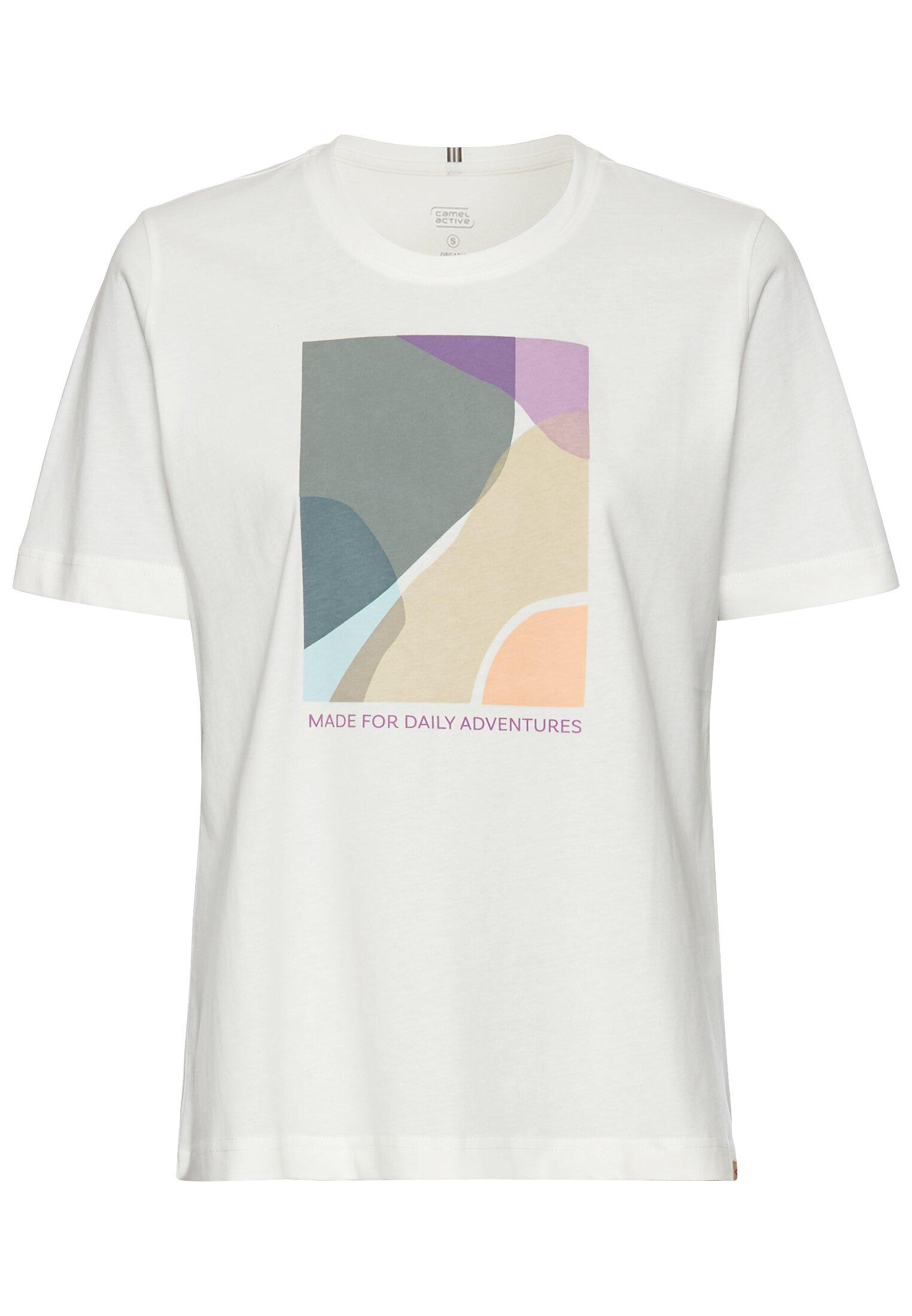 T-Shirt mit Print S Regular Fit - Placement Landscape