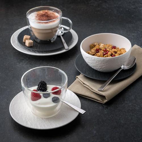 Villeroy und Boch Manufacture Rock Espressotasse 8,5x6,5x6cm - Schwarz