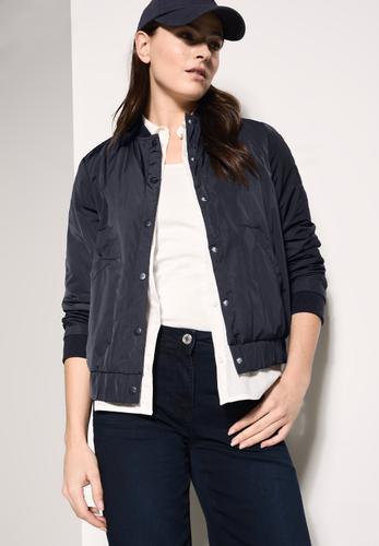 Blouson mit Knopfleiste S - Dark Navy Blue