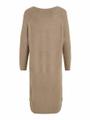 VIMADELIA V-NECK L/S KNIT DRESS - NOOS XS Normal geschnitten - Fungi