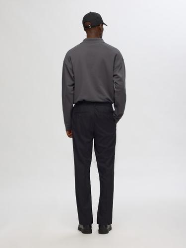 SLH190-REG TAPERED LEROY PLEAT PANT NOOS Schwarz XXL