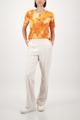 Jogger mit Glitzerstreifen 40 - Champagne Beige