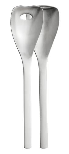 Salatbesteck One, Extra matt Edelstahl, 16 cm
