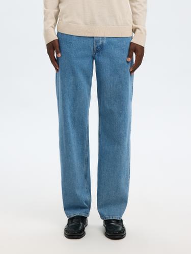 SLM220-LOOSE BEN KORI JEANS NOOS 31/32 Locker geschnitten - Light Blue Denim